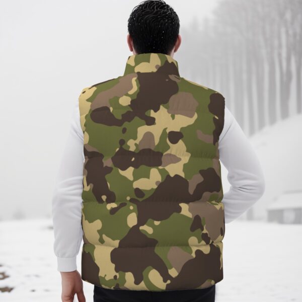 All-Over Print Unisex Down Vest - Imagen 4