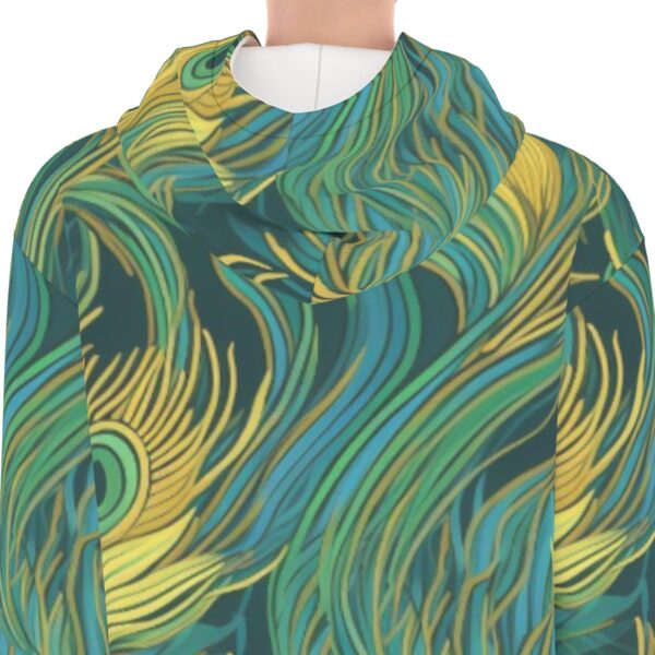 All-Over Print Women's Long Pullover Hoodie|310GMS Cotton - Imagen 7