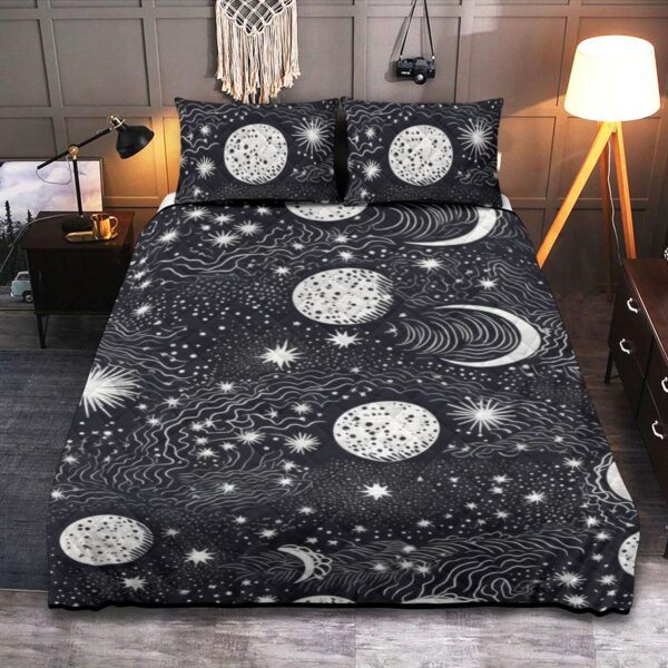 Quilt & Pillow Cases With  Edge-wrapping Strips