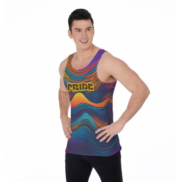 All-Over Print Men's Tank Top - Imagen 2