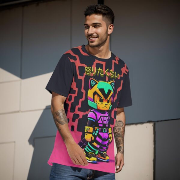 All-Over Print Men's O-Neck T-Shirt | 190GSM Cotton - Imagen 2