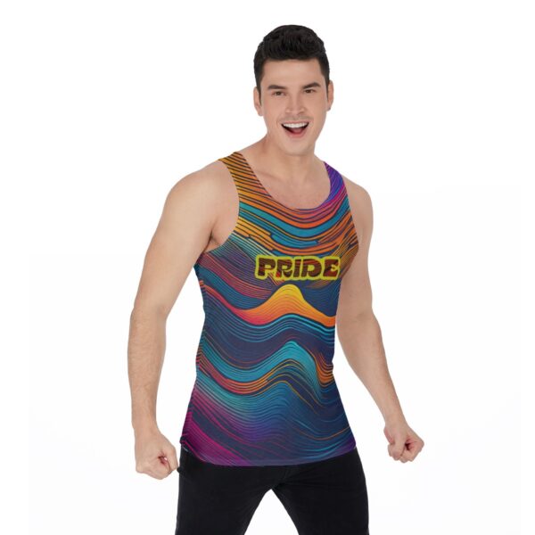 All-Over Print Men's Tank Top - Imagen 3