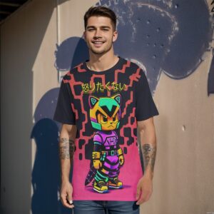 All-Over Print Men's O-Neck T-Shirt | 190GSM Cotton