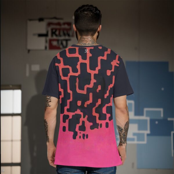 All-Over Print Men's O-Neck T-Shirt | 190GSM Cotton - Imagen 4