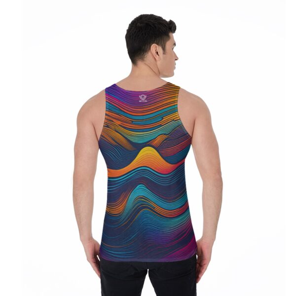 All-Over Print Men's Tank Top - Imagen 4