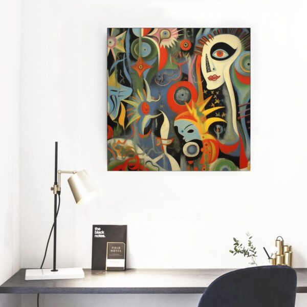 Framed Single Piece Mural | Square - Imagen 2