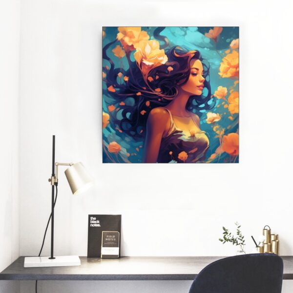 Framed Single Piece Mural | Square - Imagen 2