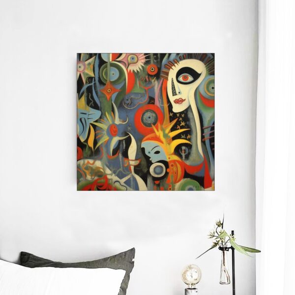 Framed Single Piece Mural | Square