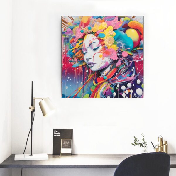 Framed Single Piece Mural | Square - Imagen 2