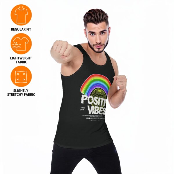 All-Over Print Men's Sports Vest - Imagen 6