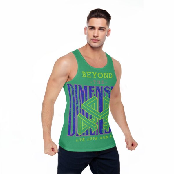 All-Over Print Men's Sports Vest