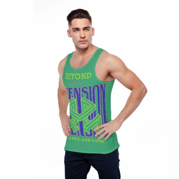 All-Over Print Men's Sports Vest - Imagen 3