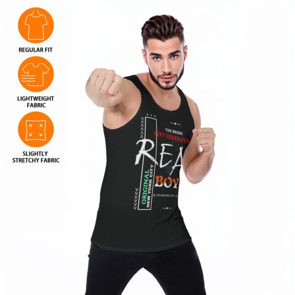All-Over Print Men's Sports Vest - Imagen 6