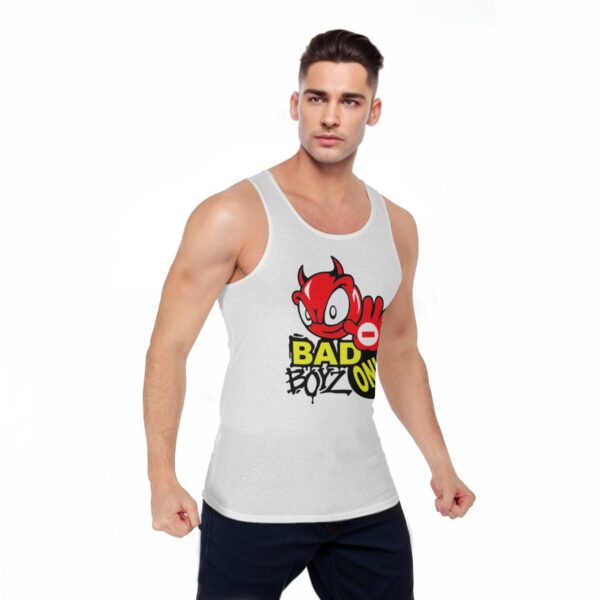 All-Over Print Men's Sports Vest - Imagen 3