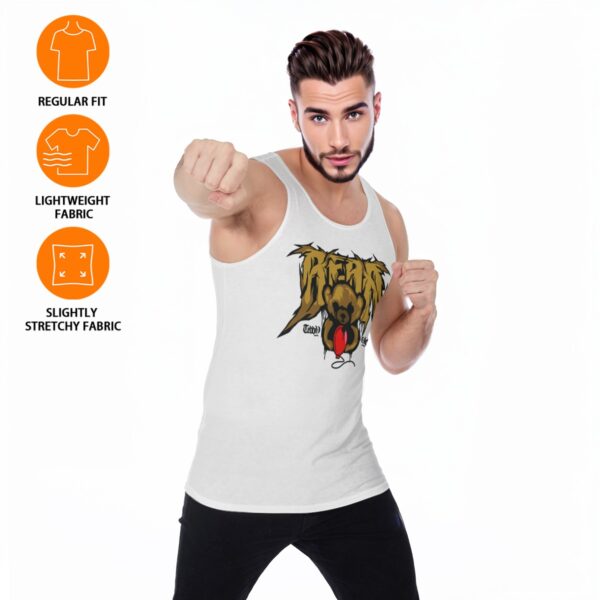 All-Over Print Men's Sports Vest - Imagen 6