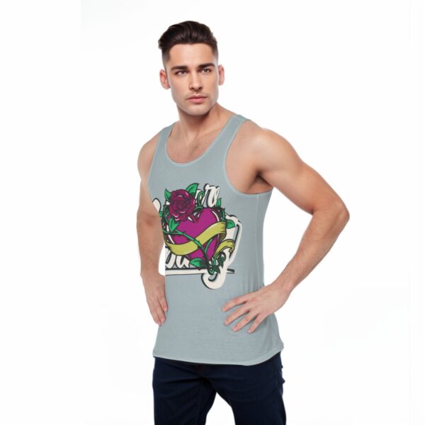 All-Over Print Men's Sports Vest - Imagen 3