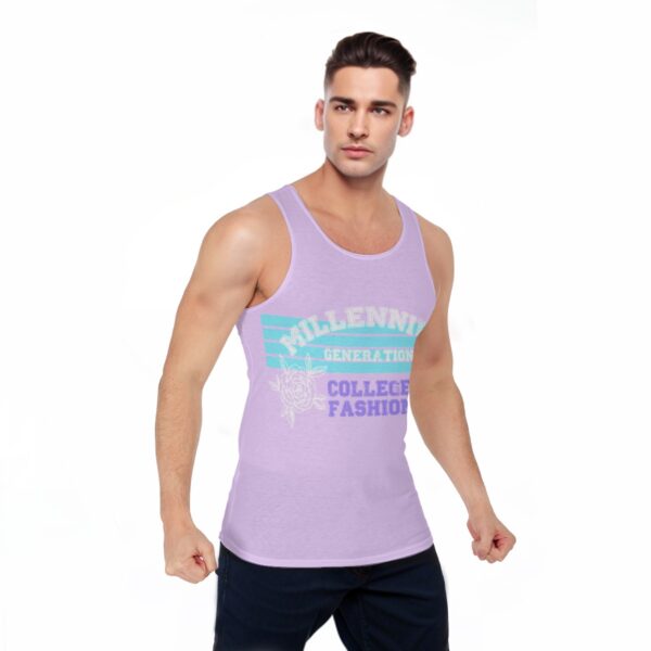 All-Over Print Men's Sports Vest - Imagen 3