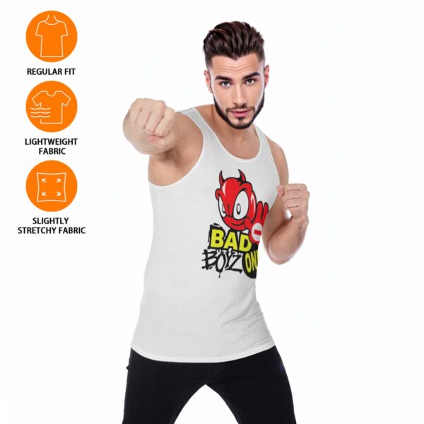 All-Over Print Men's Sports Vest - Imagen 6