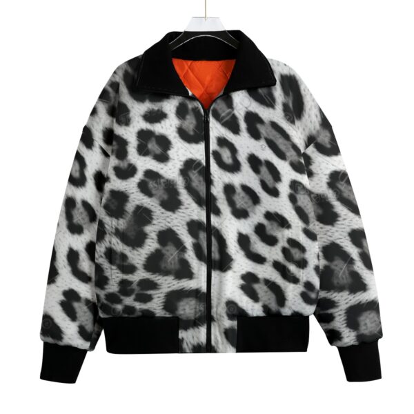 All-Over Print Unisex Knitted Fleece Lapel Outwear