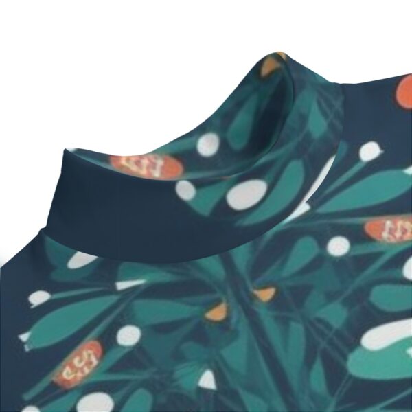 All-Over Print Unisex Mid-high Collar Drop Shoulder Sweatshirt - Imagen 4