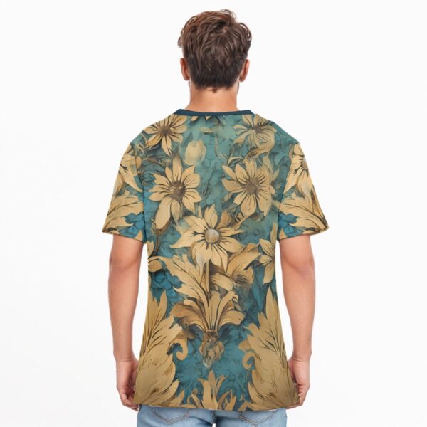 All-Over Print Men's O-Neck T-Shirt | 190GSM Cotton - Imagen 4