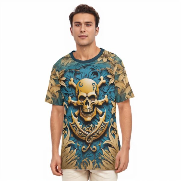All-Over Print Men's O-Neck T-Shirt | 190GSM Cotton