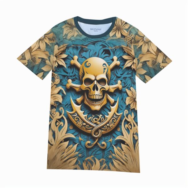 All-Over Print Men's O-Neck T-Shirt | 190GSM Cotton - Imagen 5