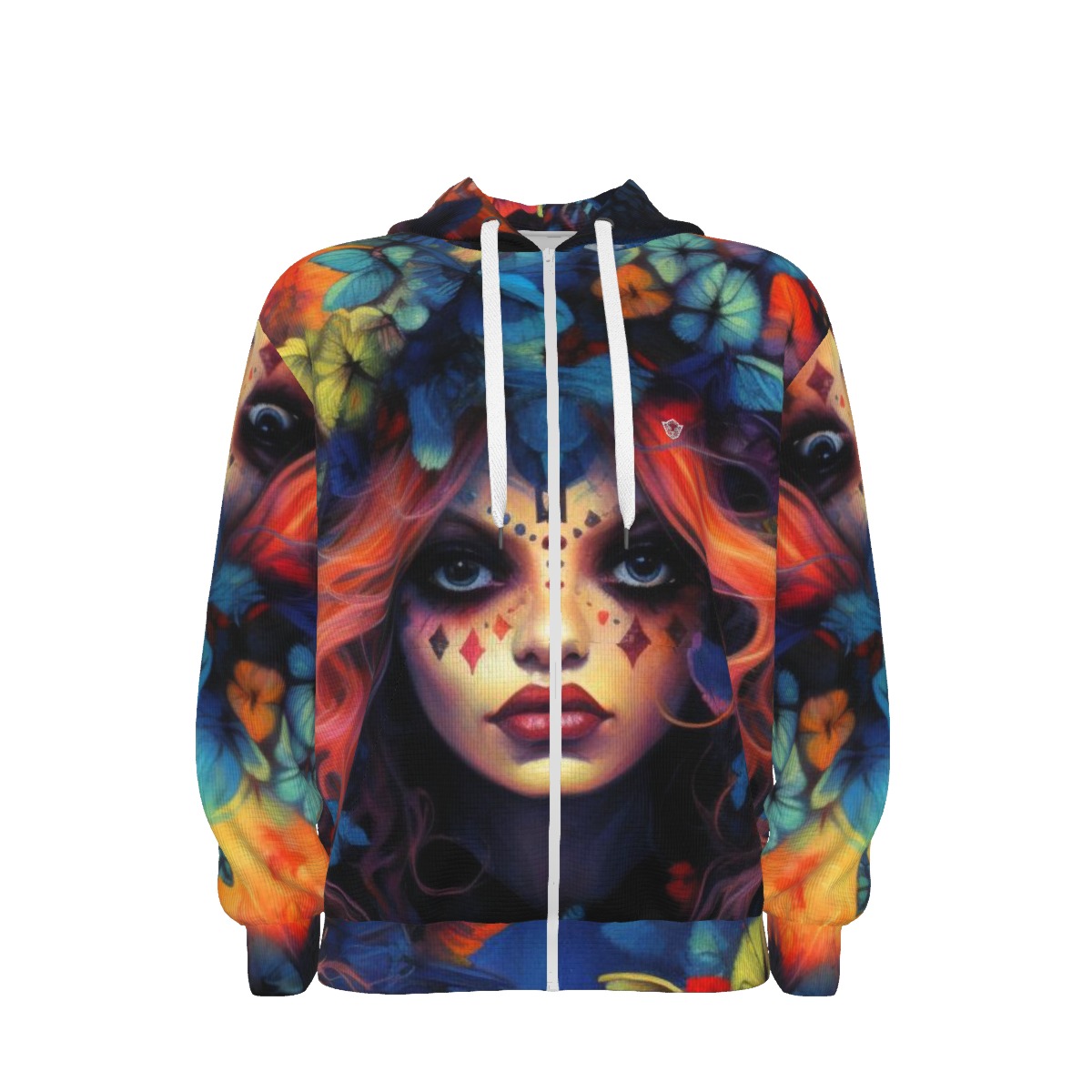 All-Over Print Unisex Zip Hooded Sweatshirt