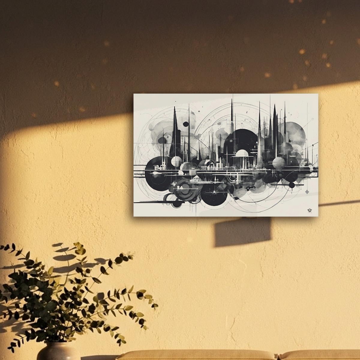 Canvas With Frame|Horizontal3:2 Printed in USA